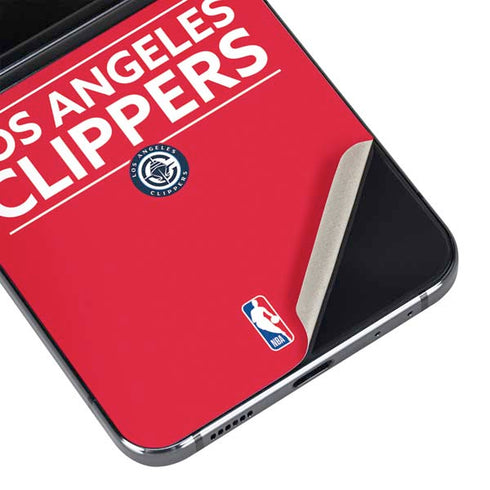 NBA Los Angeles Clippers Standard Red Galaxy Z Flip5 5G Skin